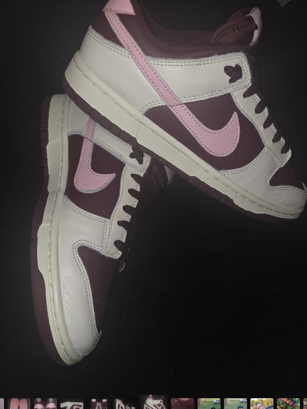 Nike Dunk Low Retro PRM "Valentine's Day" (2023) - Men's Size 7 / Women's 8.5